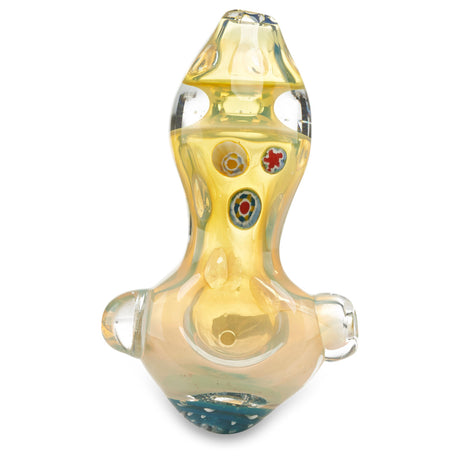 amoeba spoon hand pipe glass bowl for smoking dry herbs and flower