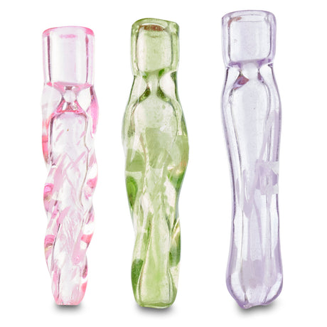 Small glass chillum for dry herbs for sale online