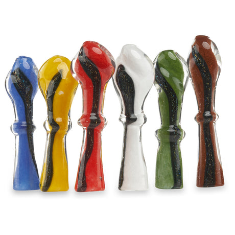colorful small chillum one hitter for sale online