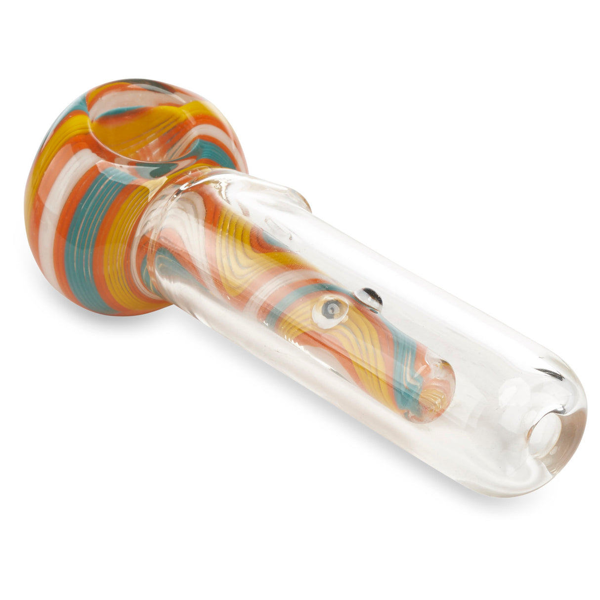 Pioneer trapped in a tube spoon hand pipe glass bowl online