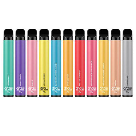 Draw XL Disposable Flavored E-Cig 1500 puff 5.0% Nicotine