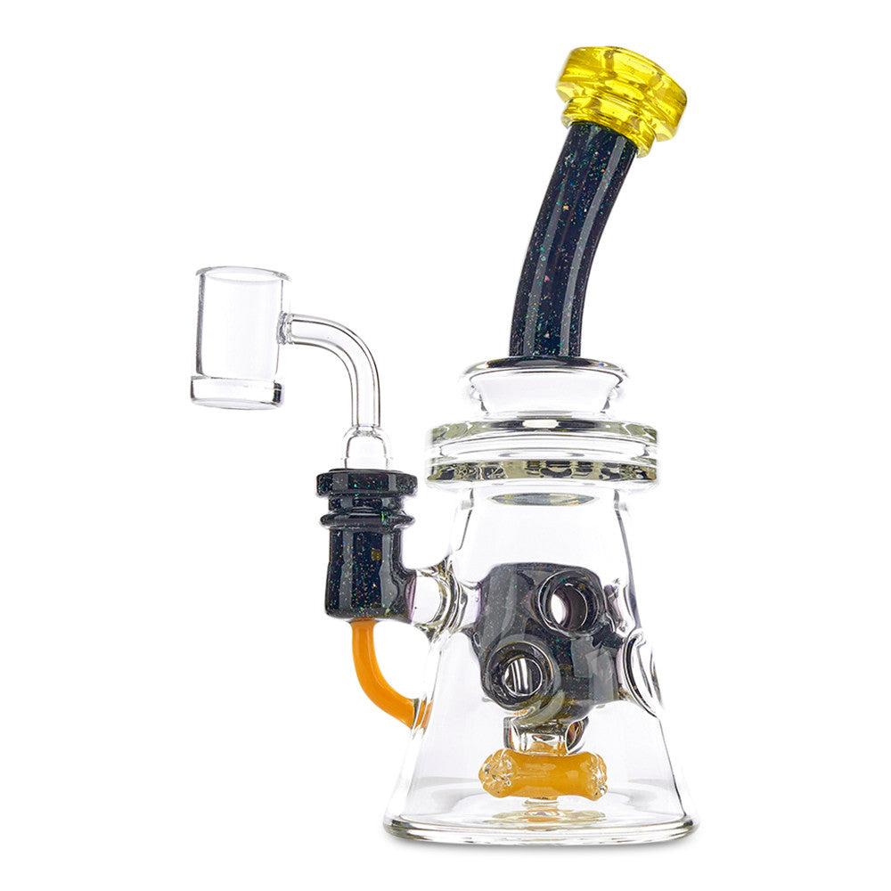 Dynamic Glass Worked Fab Beaker dab rig water pipe