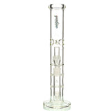 Gambino Double Honeycomb Turbine Water Pipe thick borosilicate glass water pipe