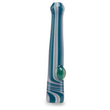 fully worked glass chillum for sale online at cloud 9 smoke co