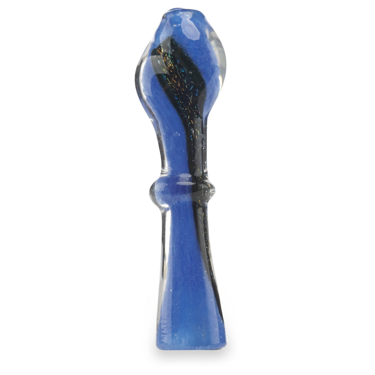 colorful small cheap one hitter chillum glass pipe for sale