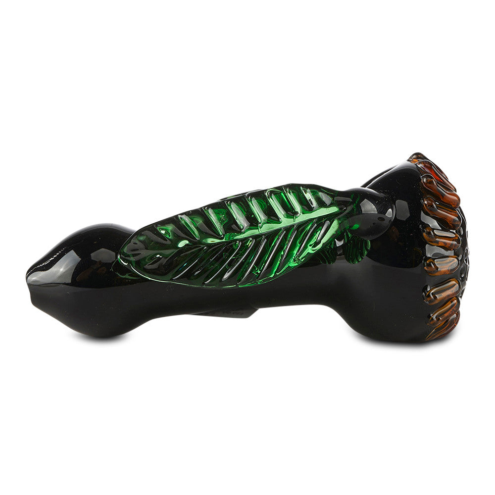 pioneer leaf novelty dry herb glass pipe at cloud 9 smoke co