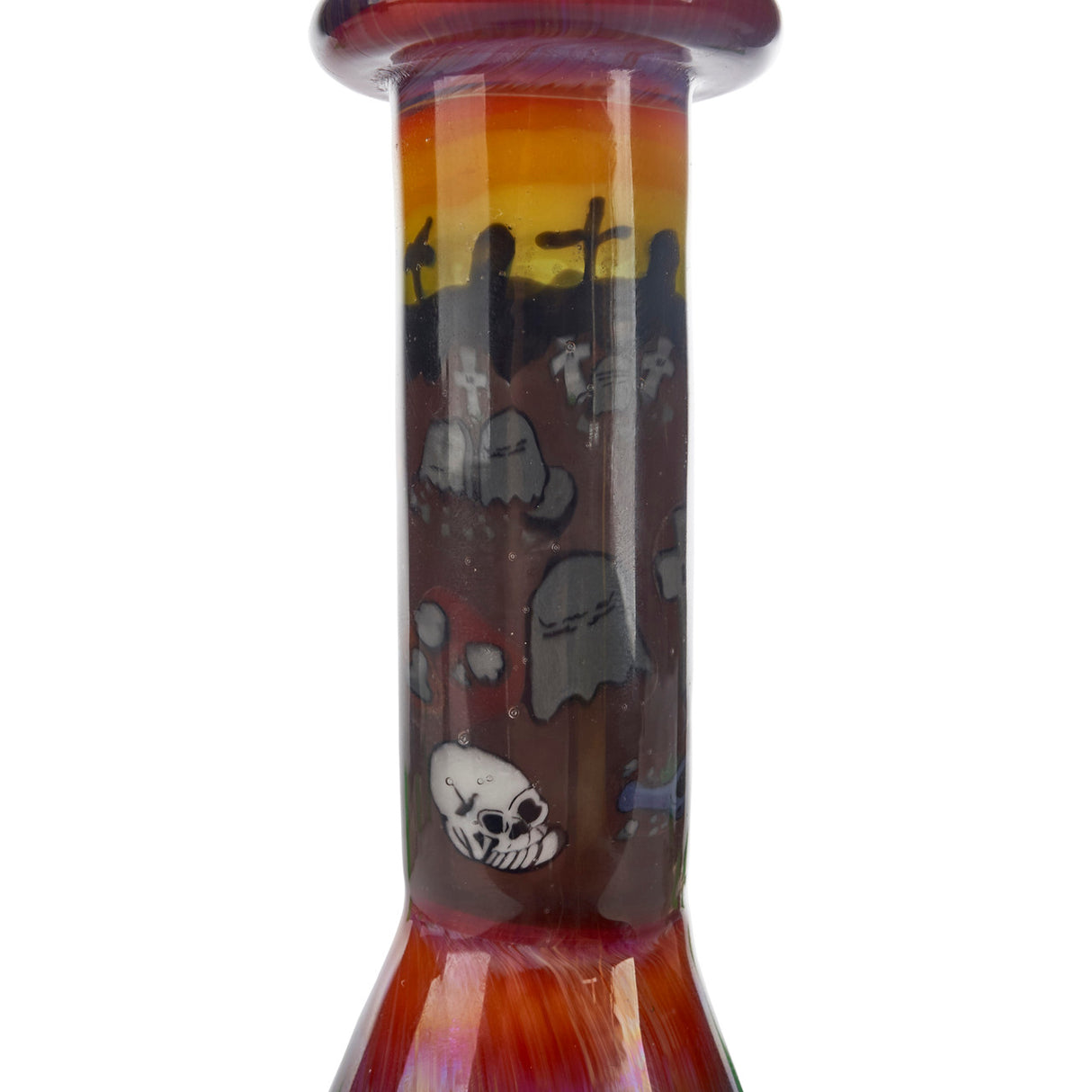 grimm glass graveyard mini tube amber purple 6 inch rig online