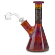 grimm glass graveyard mini tube amber and purple dab rig for sale