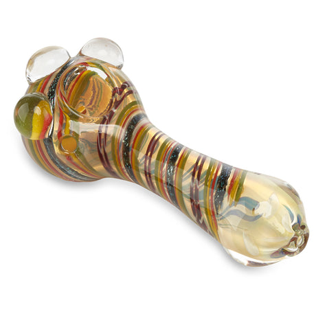 rasta swirl hand pipe spoon glass bowl for sale online