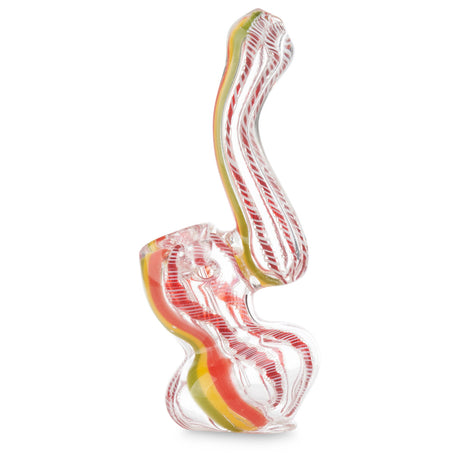 candy cane bubbler for dry herb