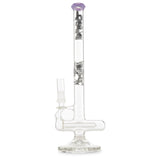 hops glass peashooter robot inline rig with purple lip for sale