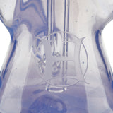 huffy glass dual uptake recycler purple lollipop high end rigs