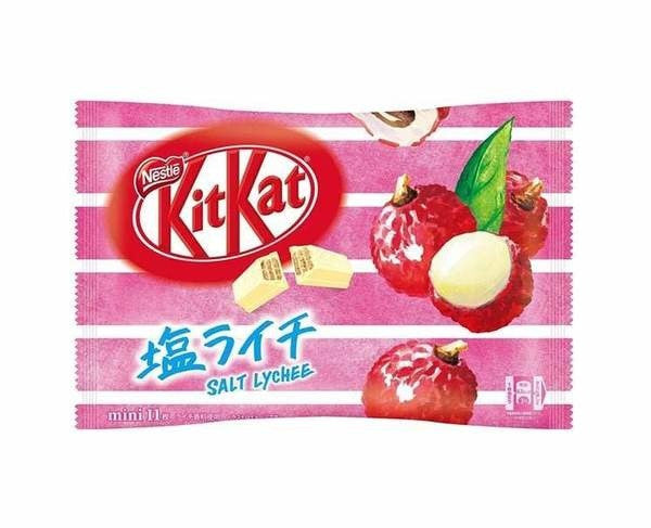 Exotic Kit-Kats Salt Lychee Flavor