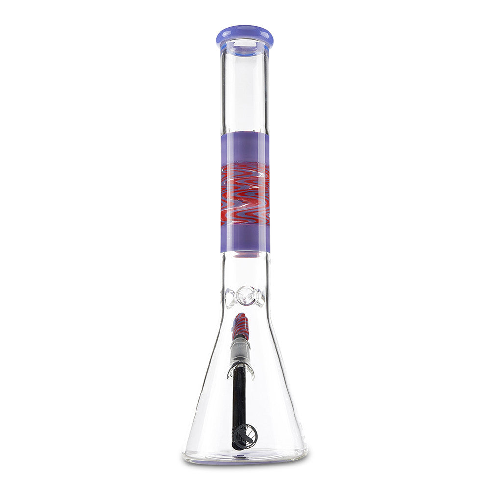 Wig Wag Beaker by MAV Glass Cloud 9 Smoke Shop CLOUD 9 SMOKE CO