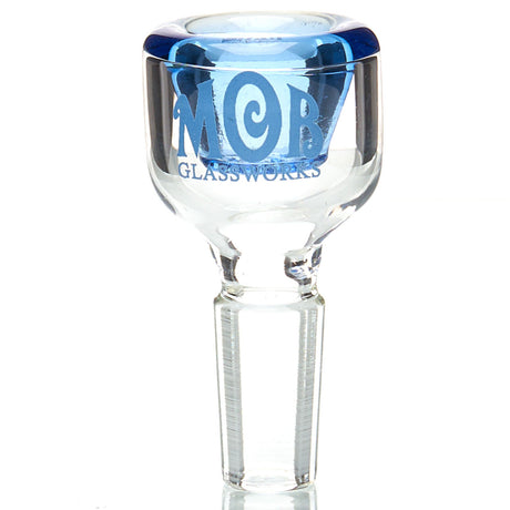 MOB Glass 5-Hole 14mm Slide with Colored Glass and Groundless 14mm Joint