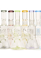 Affordable High Quality MOB Glass Mini Beaker Water Pipes Available in a variety of color options