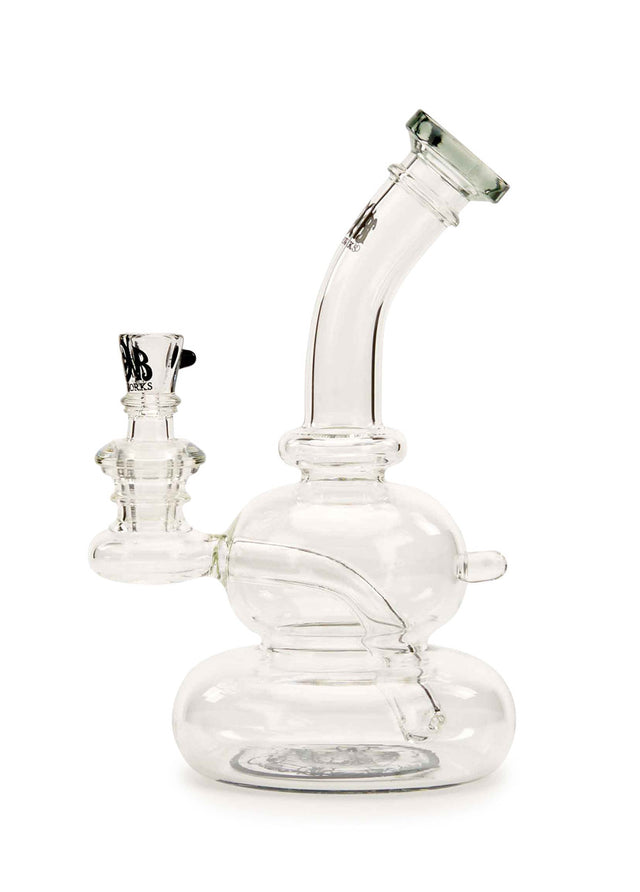 MOB Glass OG Hanger Dab Rig Water Pipe Smoke Black