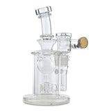 mothership glass torus rig clear for smoking wax and oils