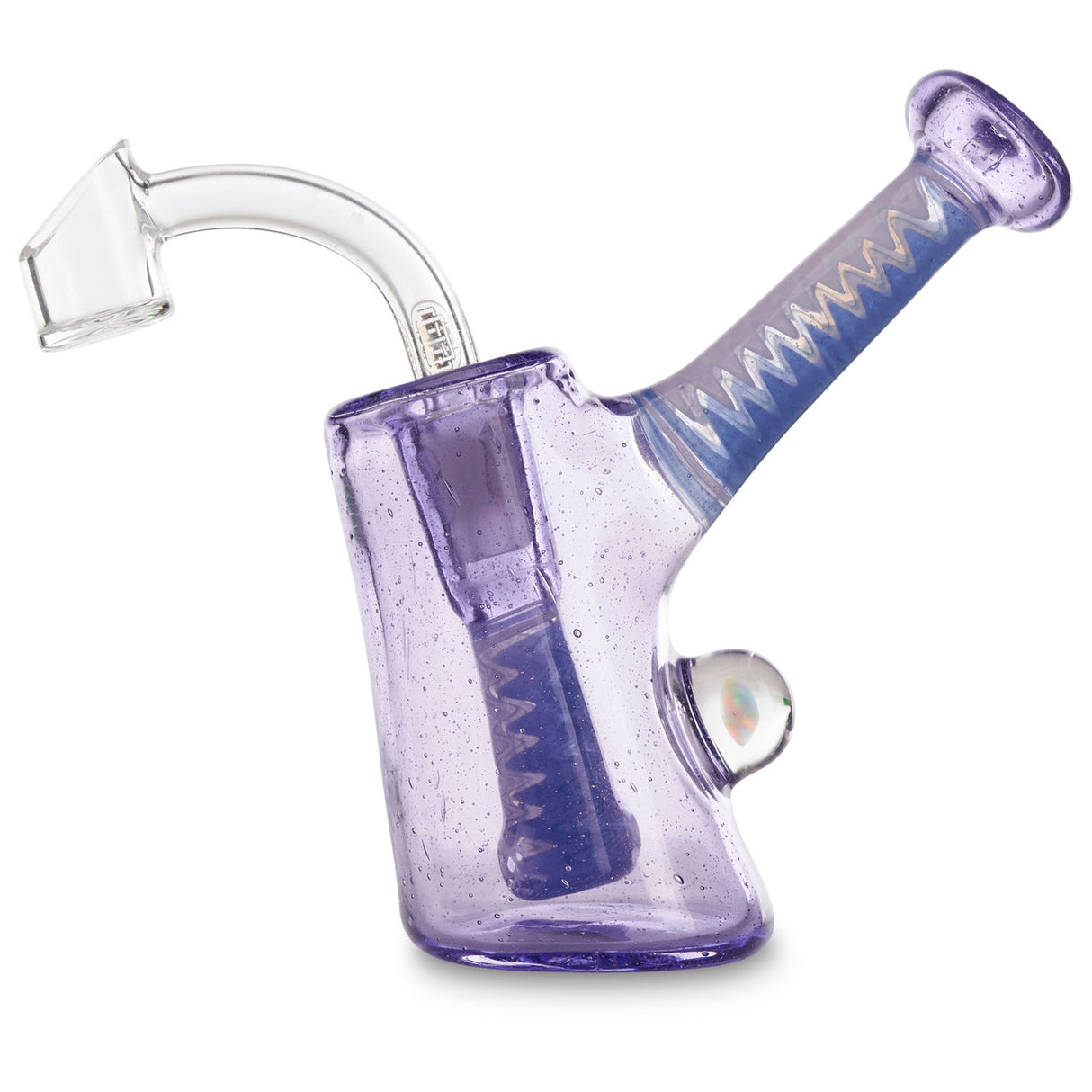 natey love glass zipper bubbler purple lollipop for sale online