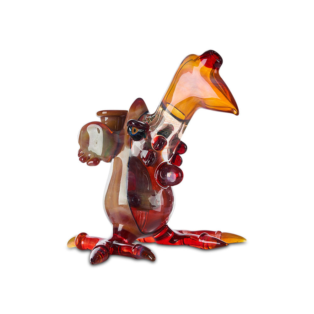 pete rocks tall bird rig for smoking wax and oil