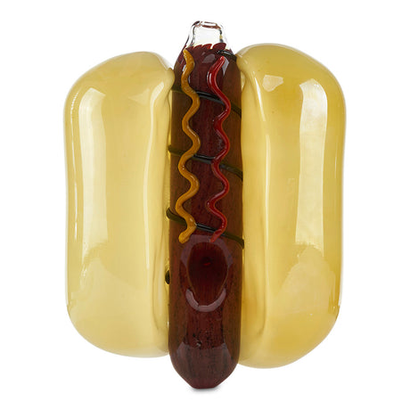 pioneer hot dog novelty glass hand pipe spoon glass bowl pipe