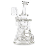 siren apparatus glass window recycler clear at cloud 9 smoke co