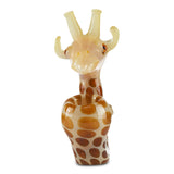 pioneer giraffe hand pipe bowl glass spoon for flower and herbs