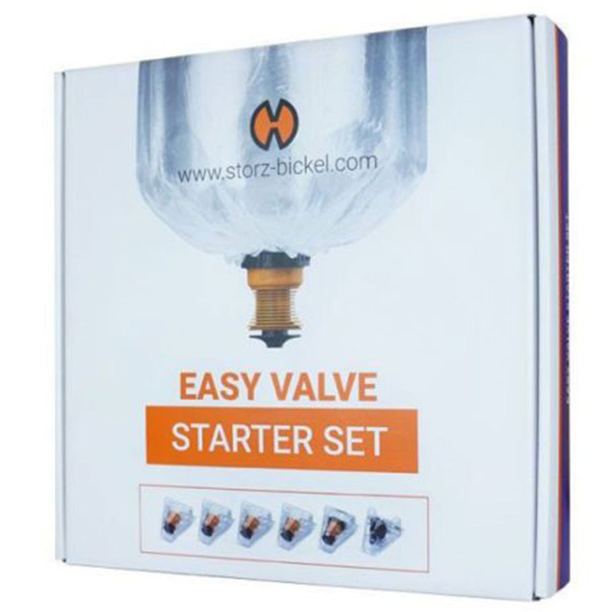 Storz and Bickel Easy Valve Start Set that contains 6 volcano balloons and adapter