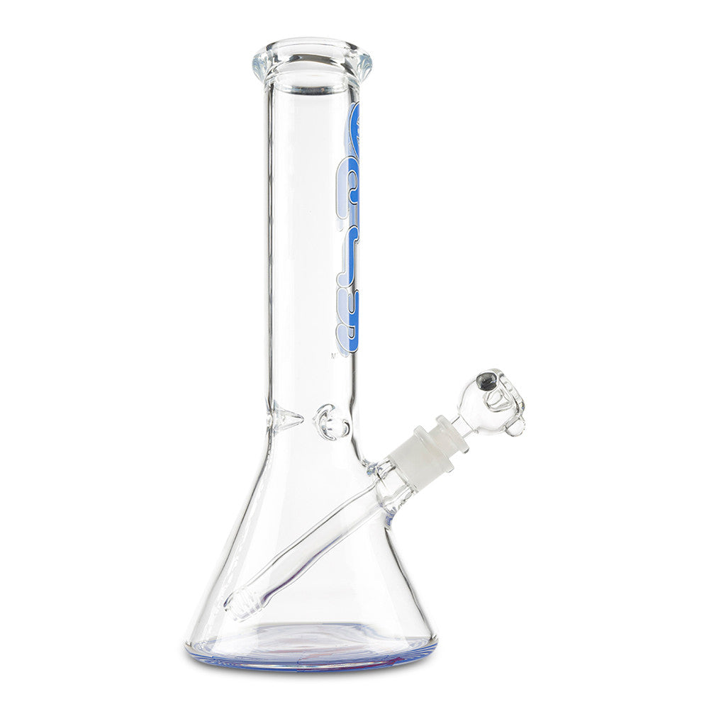 trippy 4/20 leaf bong water pipe with 14mm glass bowl and downstem