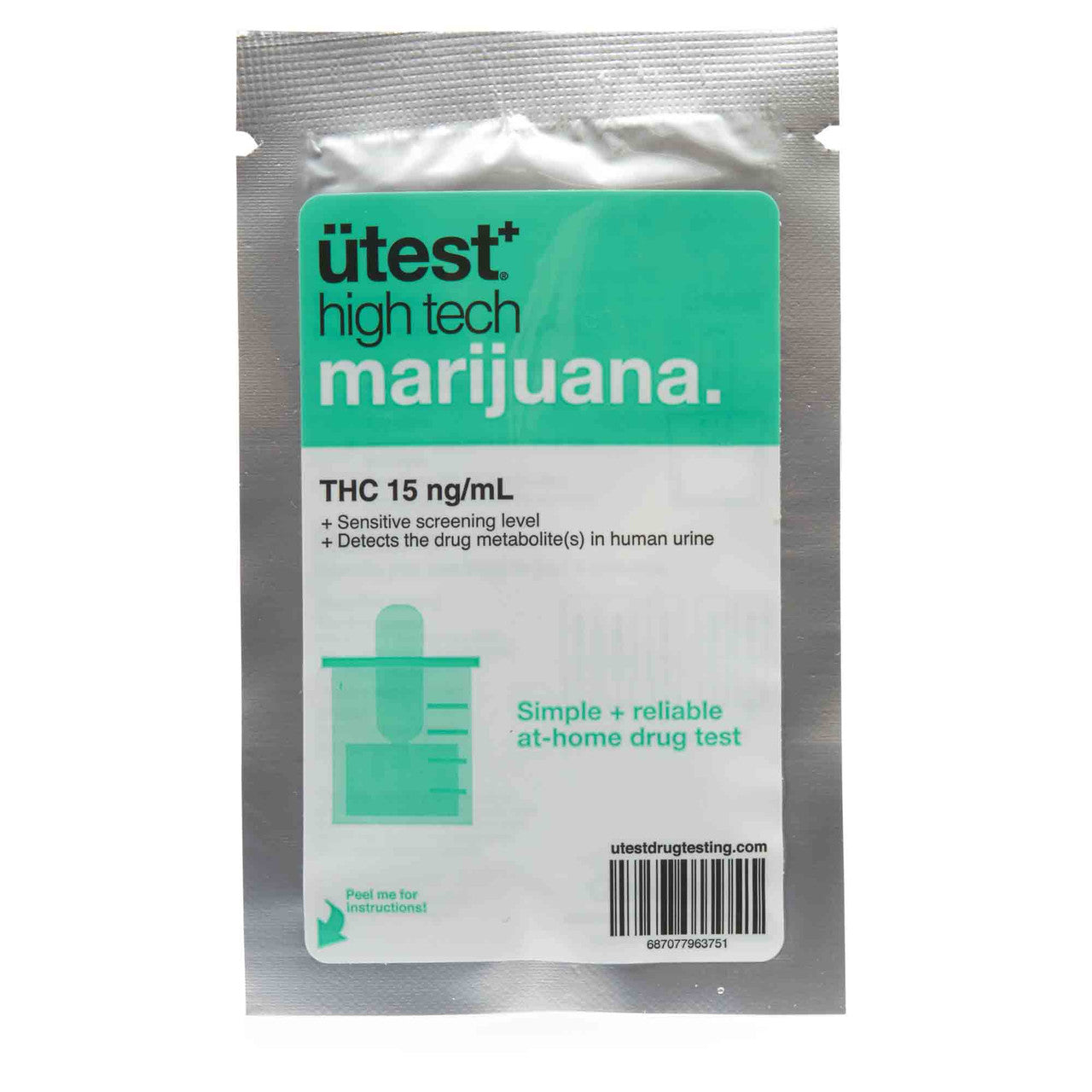  UTest -O-Meter 5 Level THC Home Drug Test