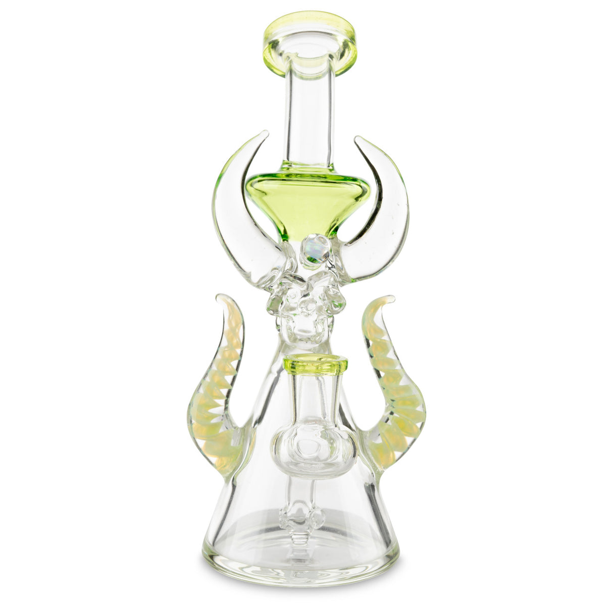 wawa glass opal banger hanger dab rig with uv horns